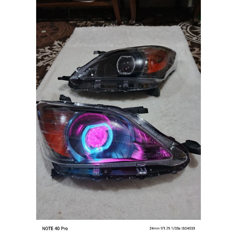 Custom biled projector untuk toyota innova 2005-2015