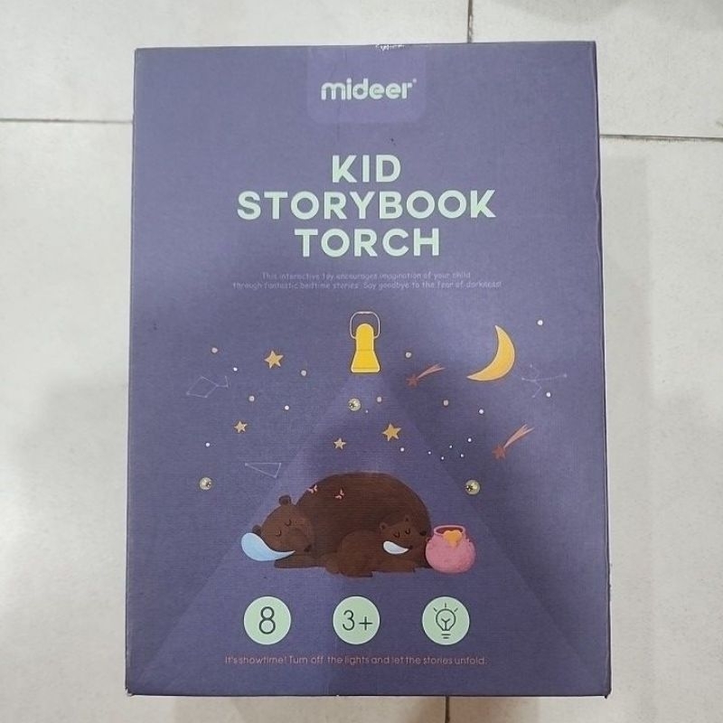 preloved mideer Kids storybook torch