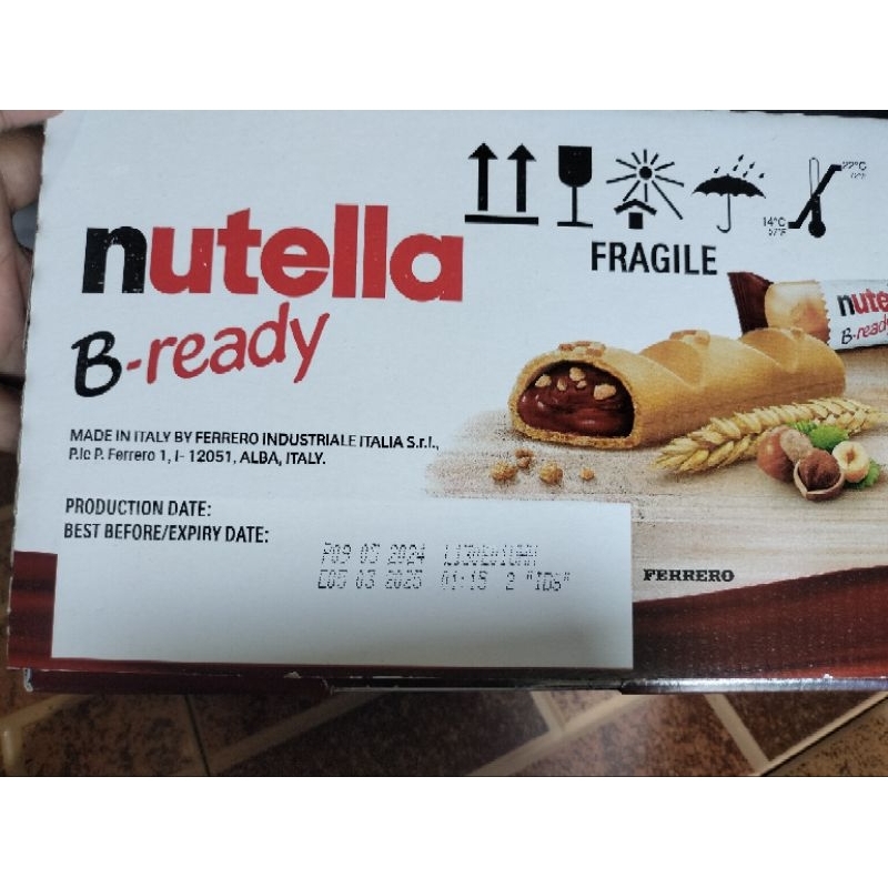 

Nuttela B-Ready Ferrero Repack 22g × 6