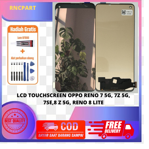 LCD TOUCHSCREEN OPPO RENO 7 5G, 7Z 5G, 7SE,8 Z 5G, RENO 8 LITE