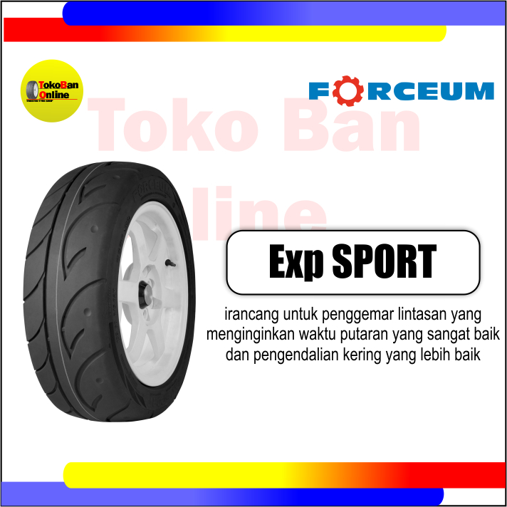 Forceum 195/50R15 195/50/15 19550R15 19550 195/50 R15 R 15 EXP SPORT