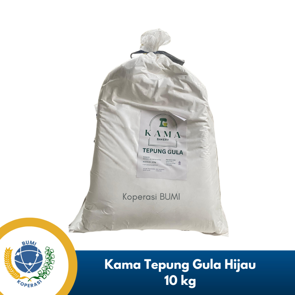 

Tepung Gula Kama Hijau 10 Kg