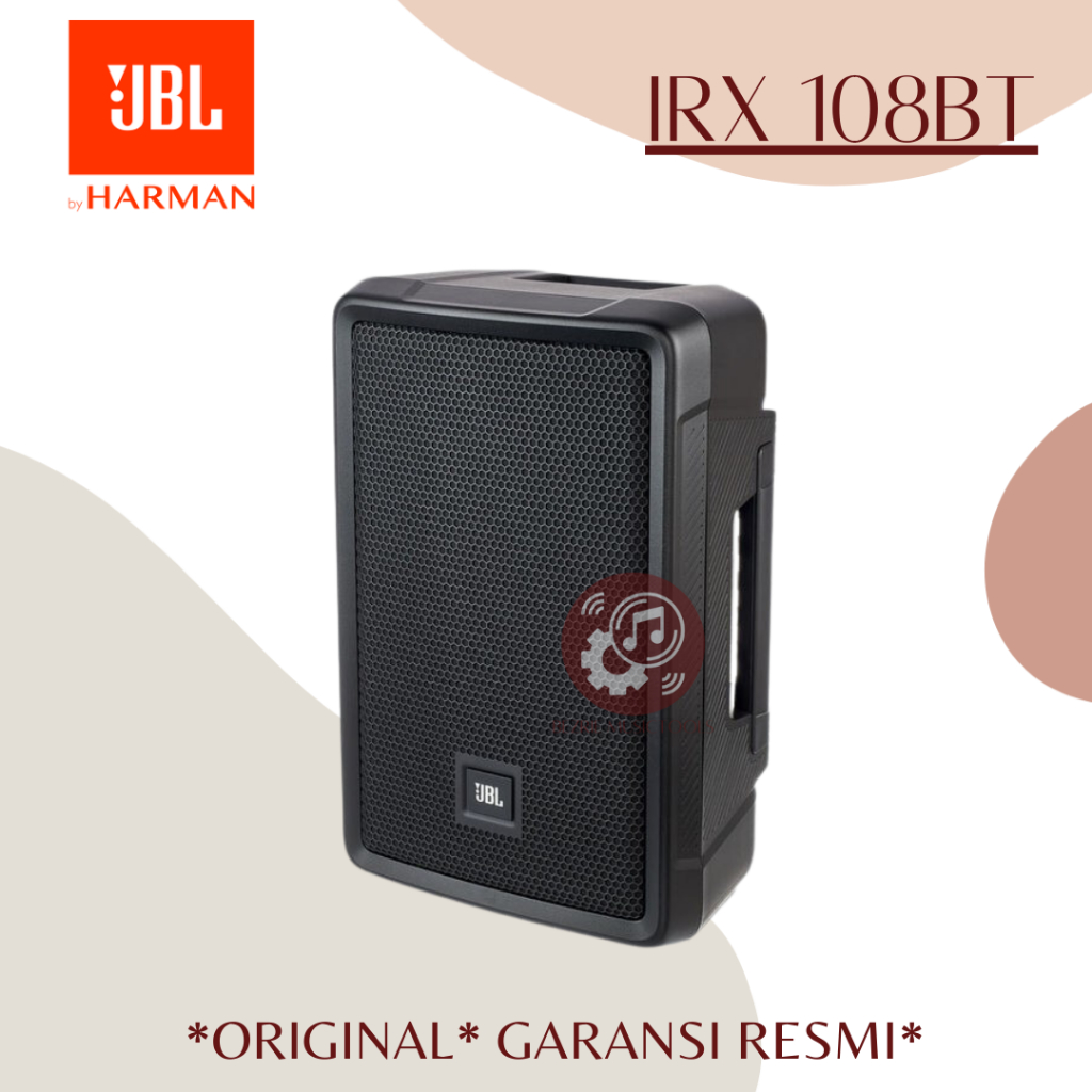 JBL IRX108BT Portable Speaker Aktif with Bluetooth Set 8inch IRX-108BT