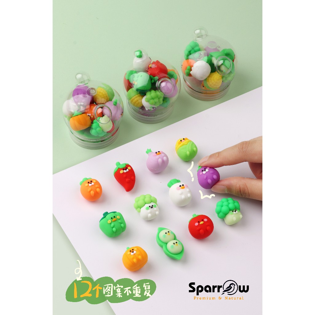 

SPARROW Penghapus / Eraser / Karakter Lucu Cantik VEGETABLES (7943)