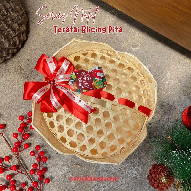 SERIES CHRISTMAS | BESEK TERATAI BLEACH PITA | teratai bambu teratai jogja besek jogja besek nasi be