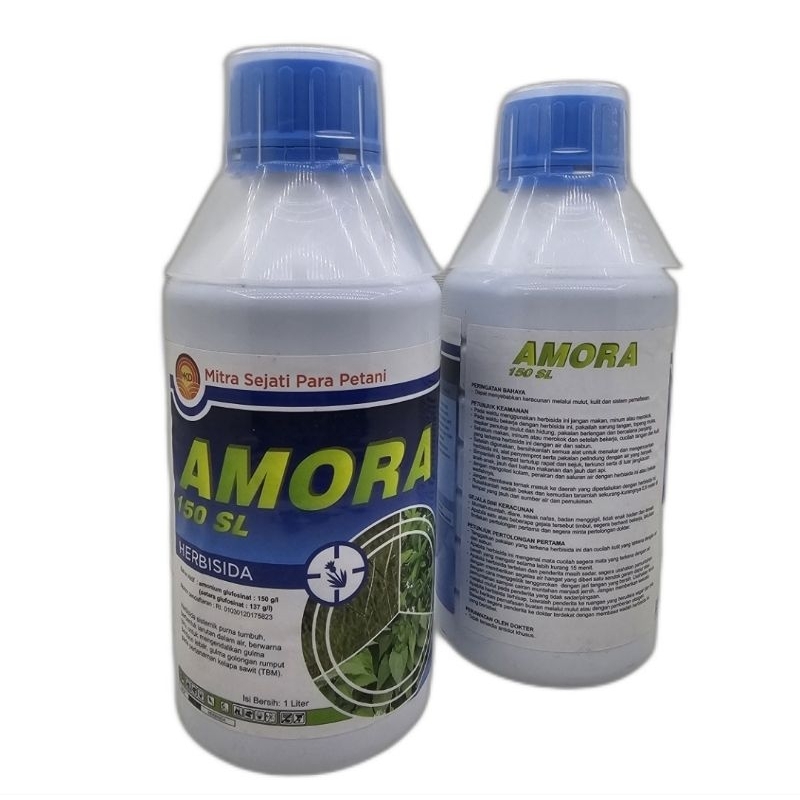 HERBISIDA AMORA 150SL 1LITER - Bahan Aktif Amonium Glufosinat