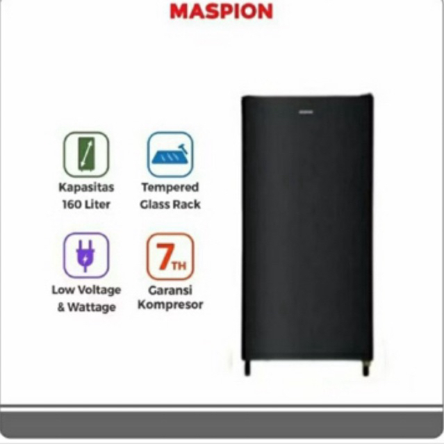 KULKAS MASPION 1 PINTU