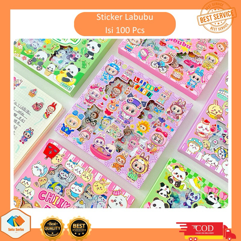 

Stiker Karakter Anti Air Lucu Sticker Waterproof PVC Dekorasi Botol Minum Dekorasi Bekal Makanan 2D