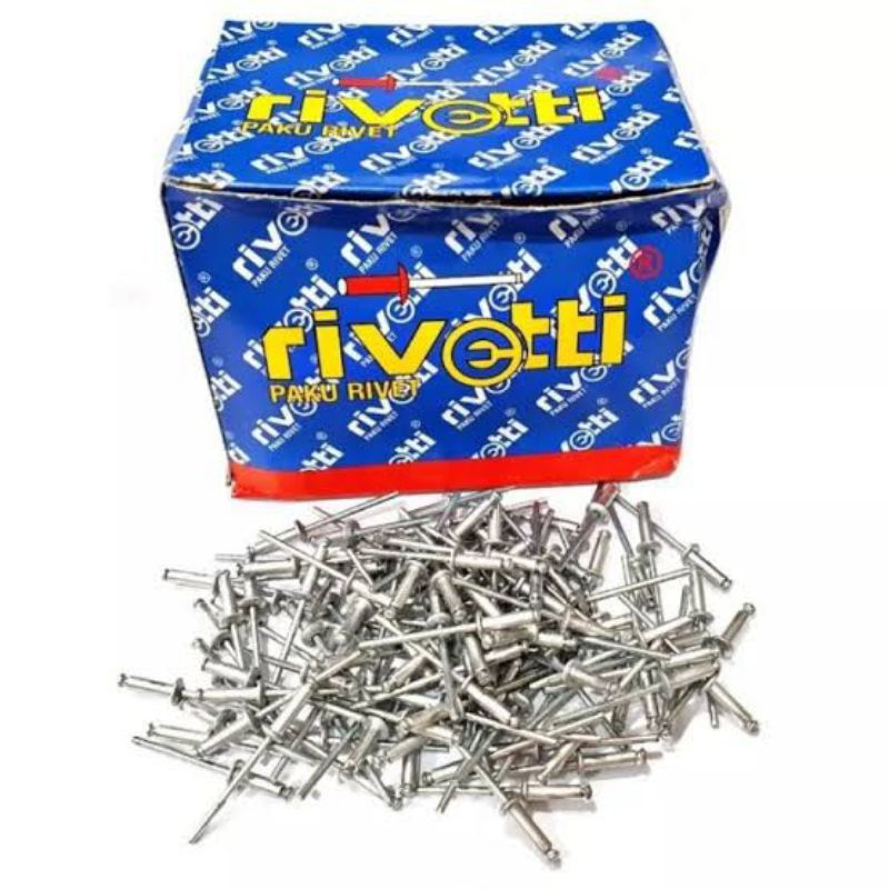 Paku Rivet 1000pcs - Paku Rivet Type 435 Size 3.2mm × 9.5mm - Paku Rivet Seido - Paku Rivet isi 1000