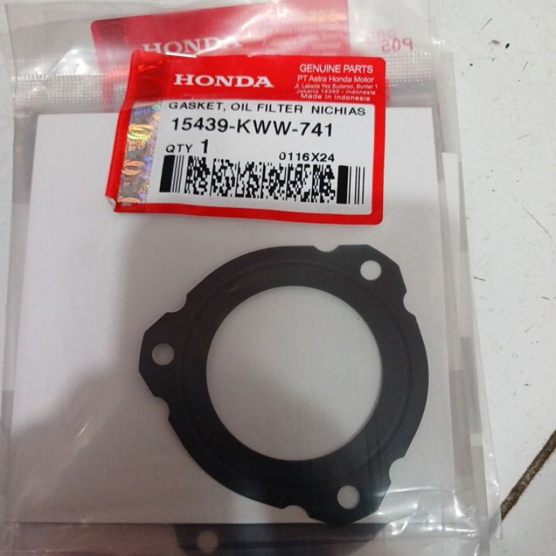15439KWW741 GASKET FILTER OIL 100% ORIGINAL