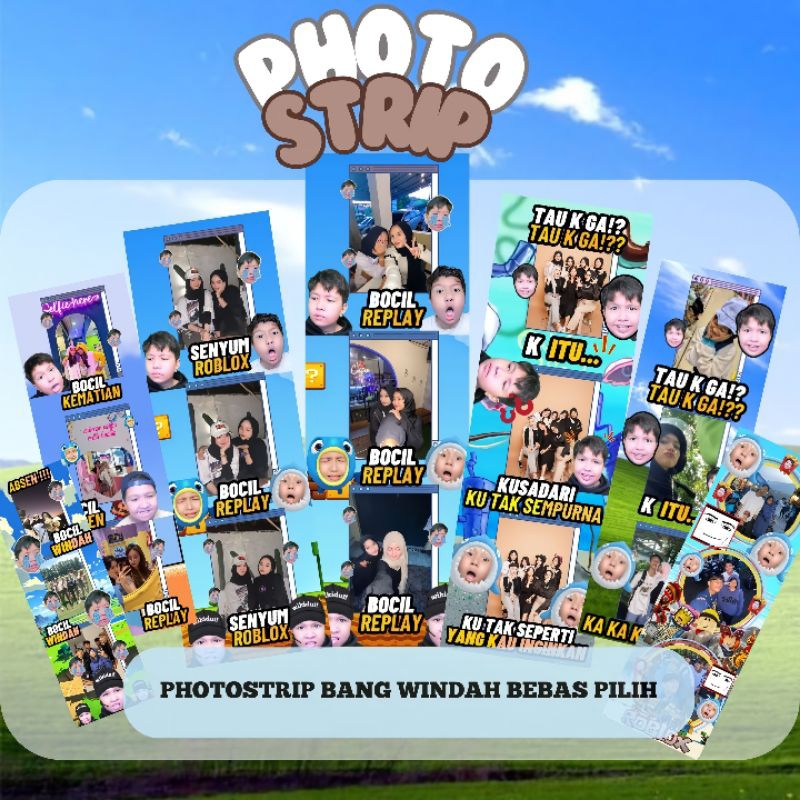 PHOTOSTRIP WINDAH BASUDARA | FOTOSTRIP WINFAH BASUDARA | PHOTOSTRIP BANG WINDAH | FOTOSTRIP WINDAH -