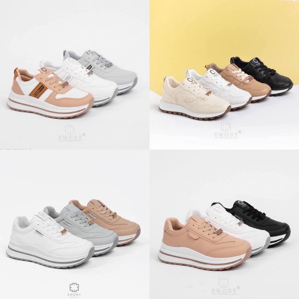 GROSIR SALE EMORY SEPATU KASUAL REMAJA OLAHRAGA WANITA