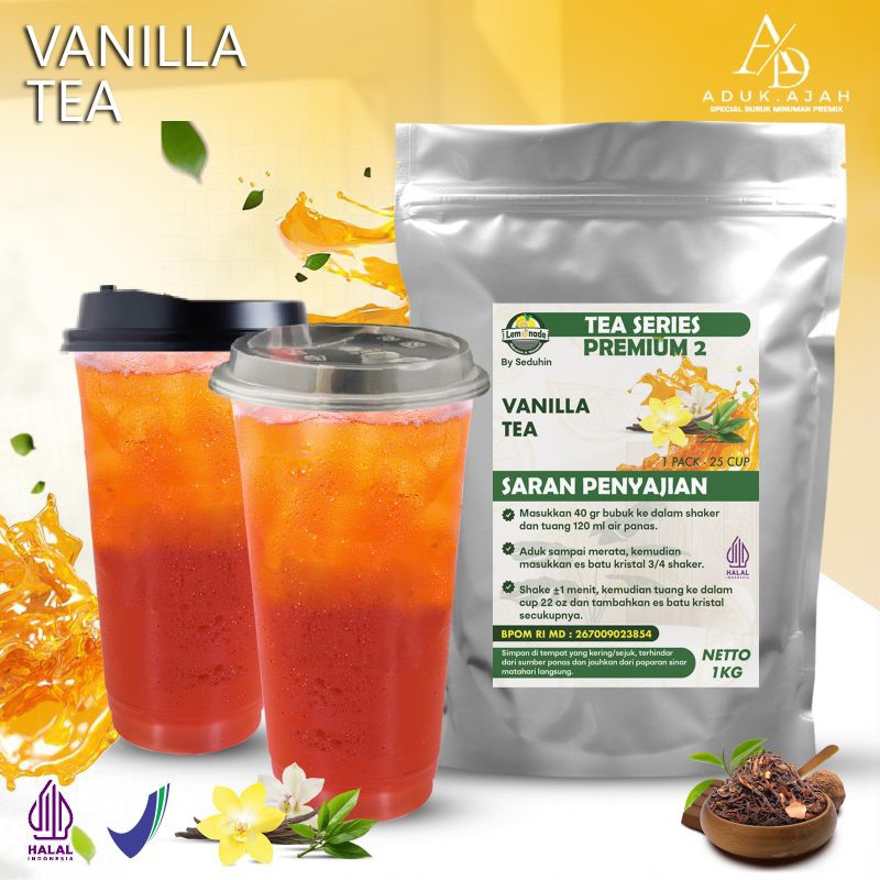 

TEH ORIGINAL / VANILLA TEA 1KG /Minuman Bubuk Instan