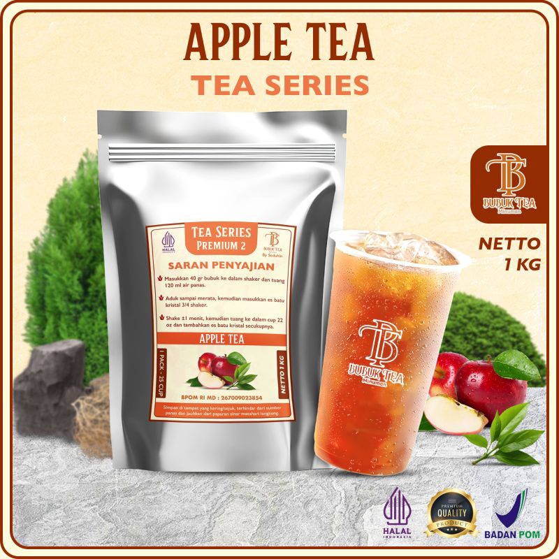 

BUBUK MINUMAN APPLE TEH 1KG TEA - BUBUK TEH