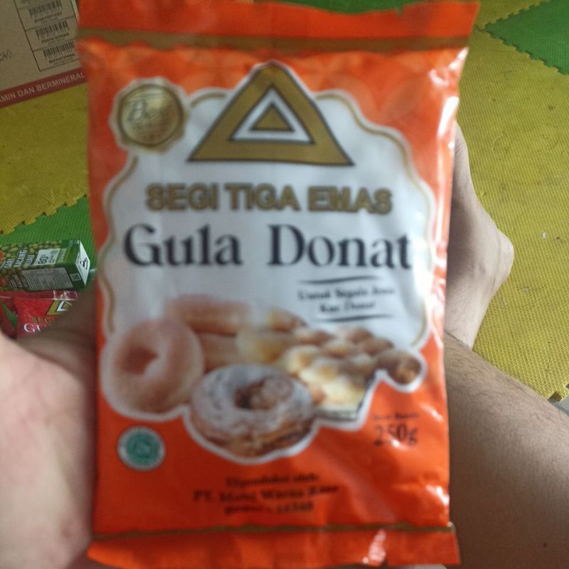 

segitiga emas gula donat 250 gr