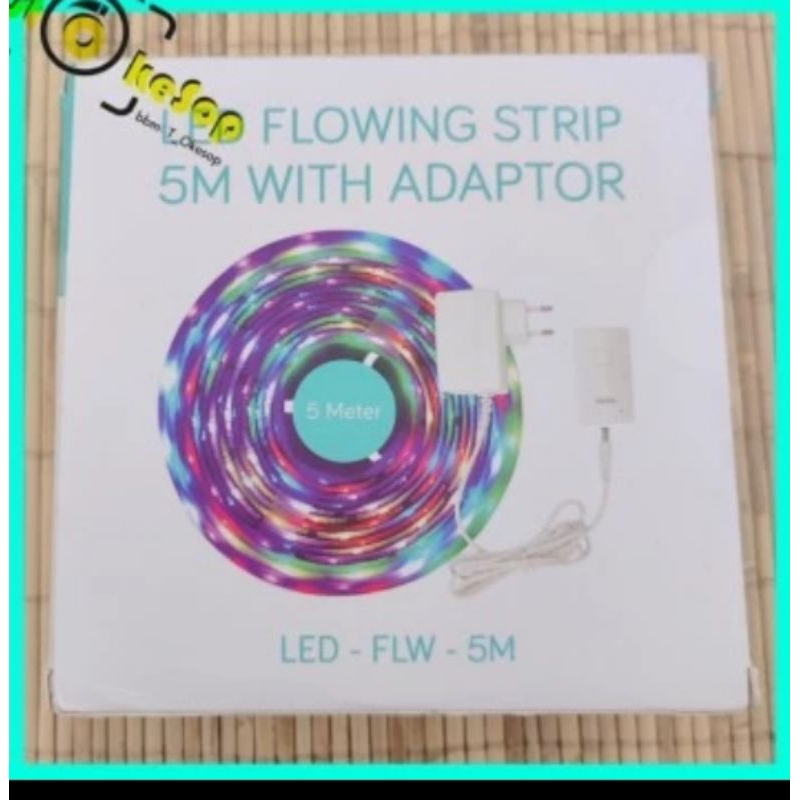 Bardi LED Strip Flowing Strip 5M with Adapter