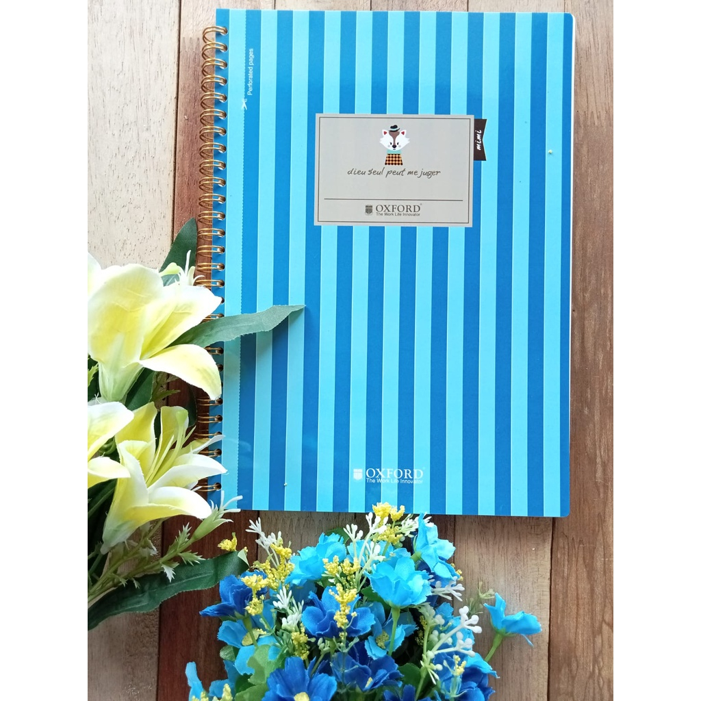 

Oxford Notebook / Buku Catatan Spiral DR01B5-7 Ukuran B5