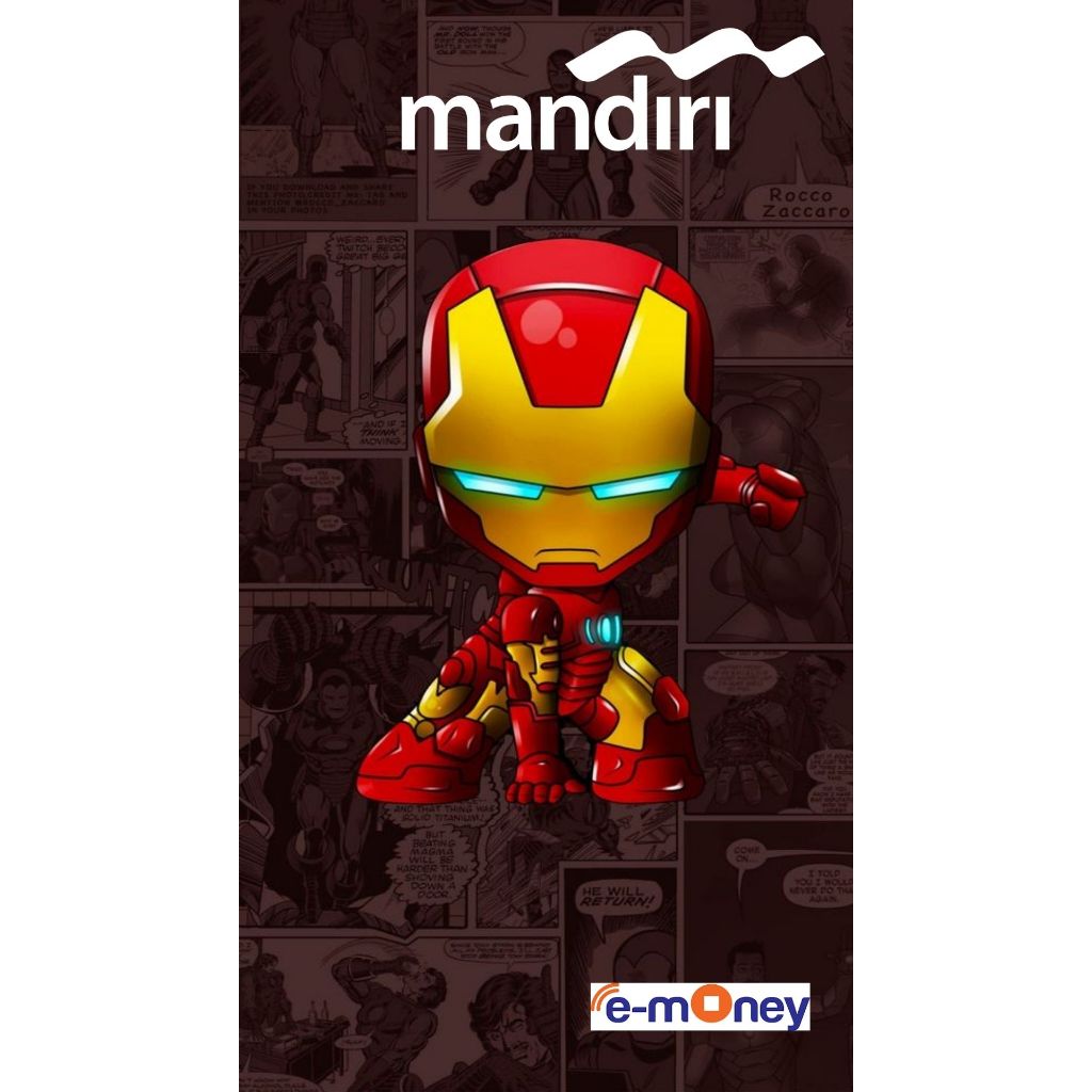 Emoney Mandiri Support NFC Iron Man- Etoll