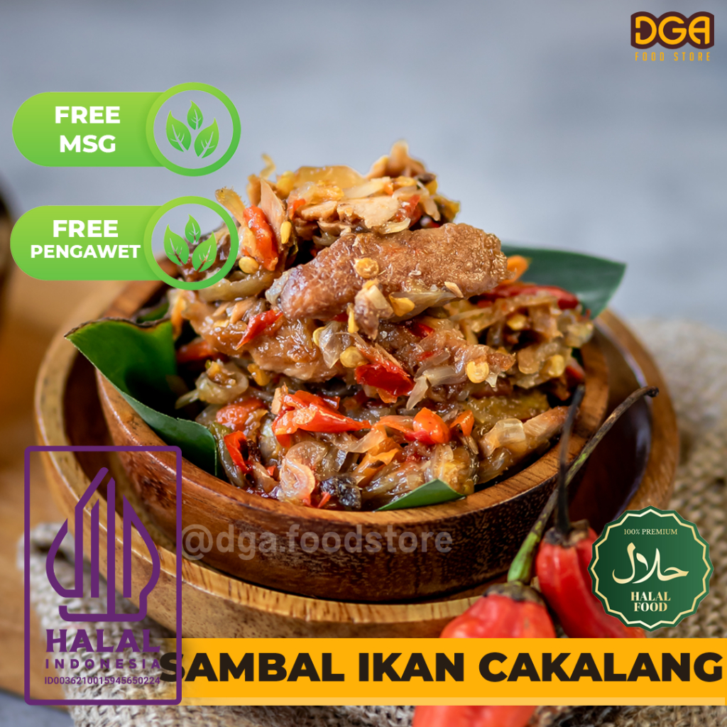 

SAMBAL IKAN CAKALANG HOMEMADE (Halal, Tanpa Pengawet & Tanpa MSG)