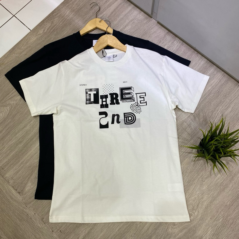 kaos 3second pria terbaru original // Three 2nd