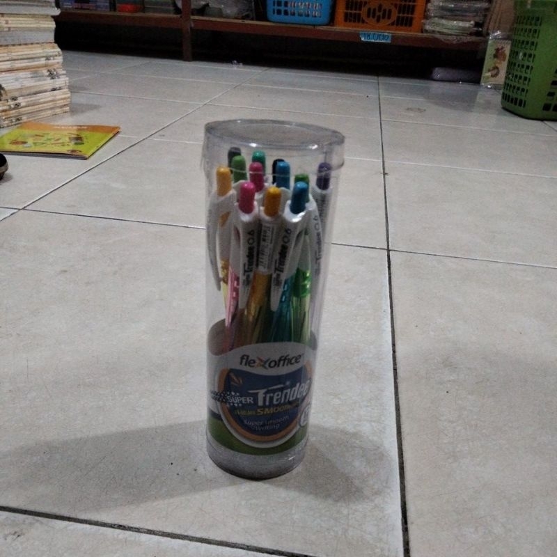 

(12 tabung) pena flexoffice tabung