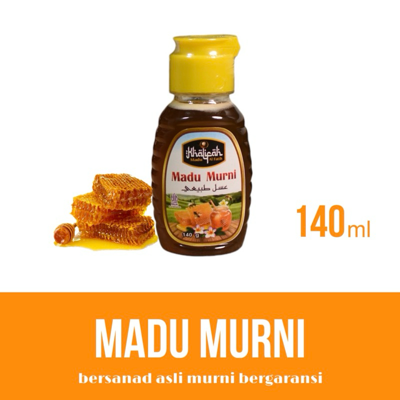 

Madu Khalifah Alfatih - Madu Murni 140ml - Madu Asli Murni 100% - Honey