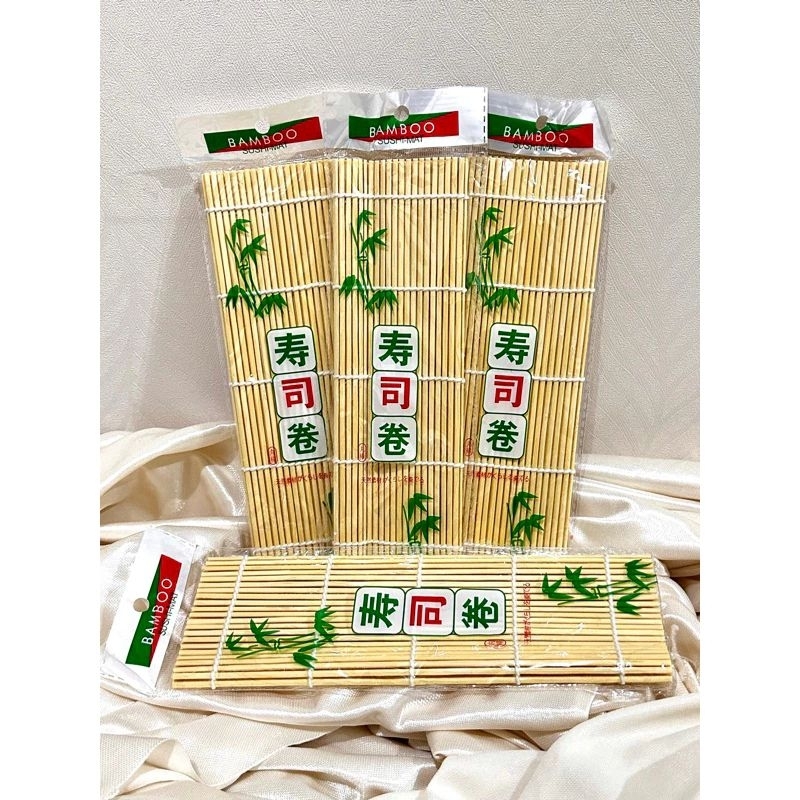 Tikar Penggulung Sushi - Tikar Bambu Pembuat Sushi - Sushi Rolling Mat