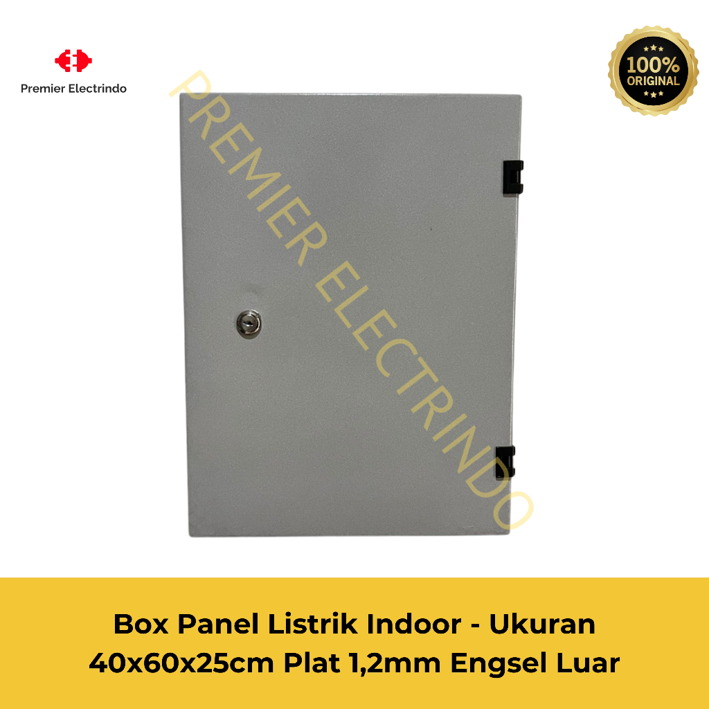 Panel Box Listrik Indoor 40x60x25cm / 400x600x250mm / 60x40x25cm / 600x400x250mm Plat 1.2mm Engsel L