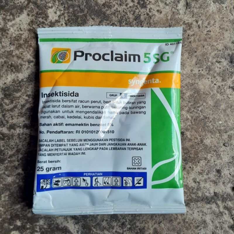 Insektisida Proclaim 5 SG 25 gram
