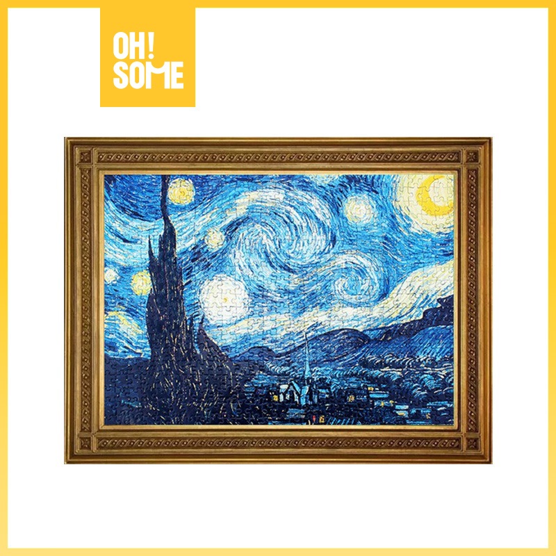 OHSOME  - Puzzle Vincent Van Gogh Classic Mainan Kreatifitas Anak 1000 pieces