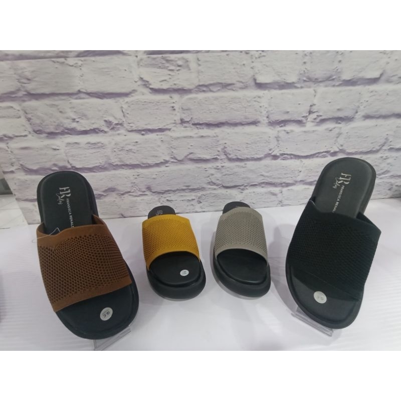 sandal slip on wanita - Fransiska Renaldy