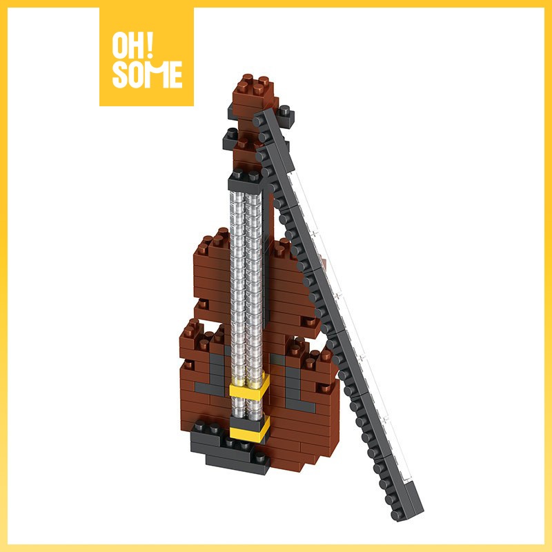 OHSOME - JiKe Violin Shaped Building Blocks HK-JM001-29 / 30g / Mainan Brick / Mainan Kreatifitas