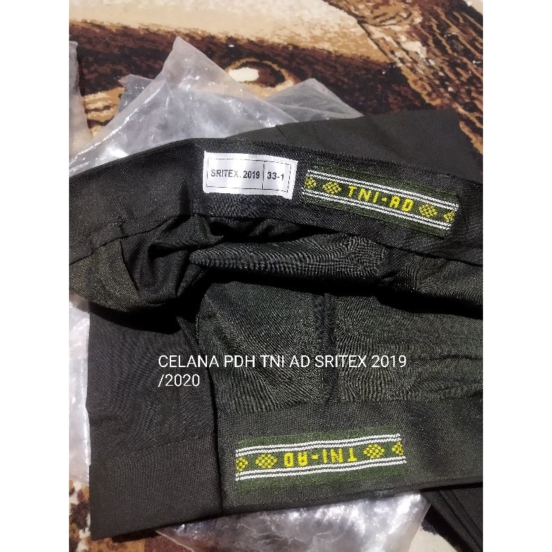 CELANA PDH SRITEX 2019/2020