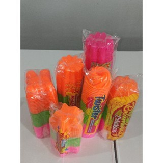 CETAKAN KUE KUKUS PLASTIK BUNGA (ISI 36 PCS)