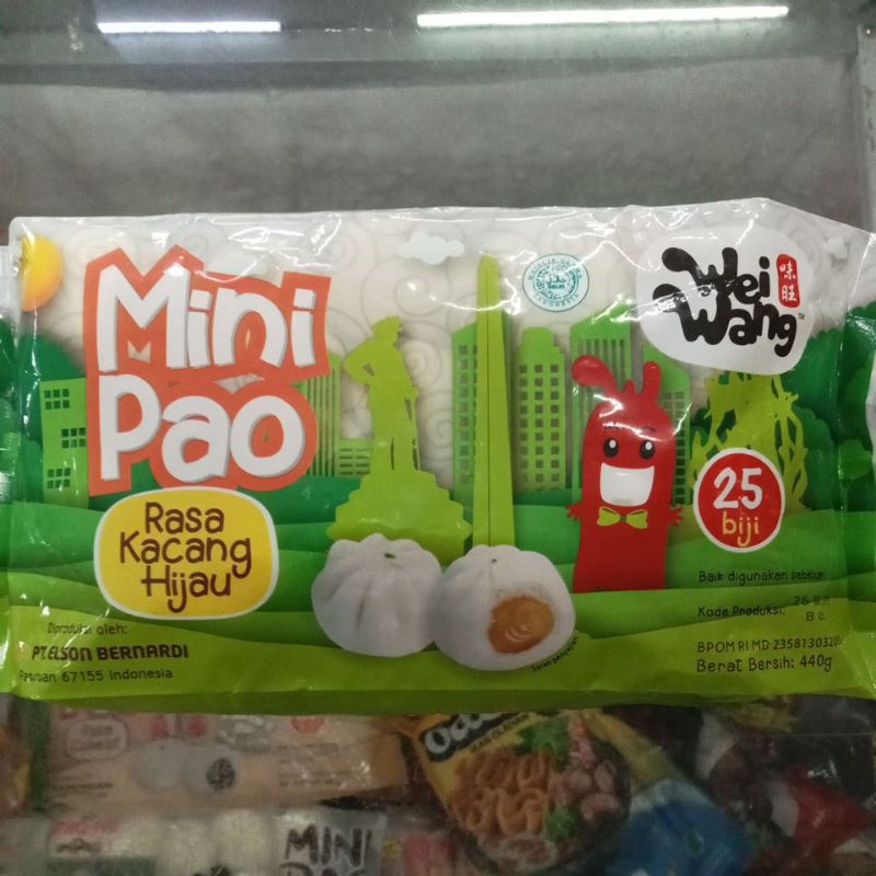 

Weiwang minipao kacang hijau