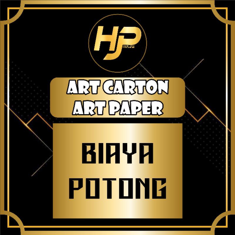 

Tambahan biaya Potong Art paper | Art Carton (Jasa potong perlembar) A3+