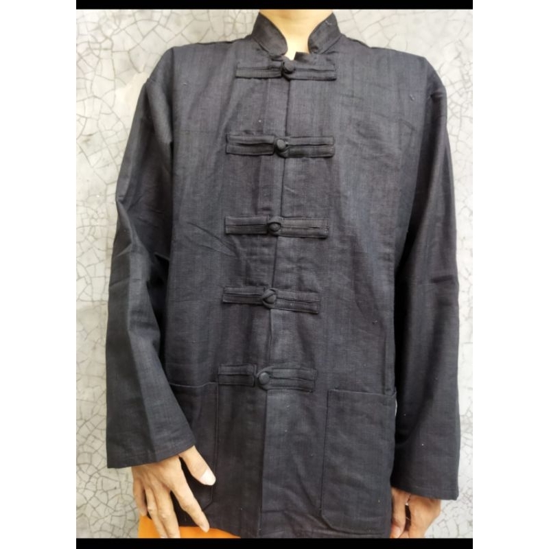 Baju Surjan Lurik Pria Dewasa Katun ATBM | Adat Jawa Model Koko