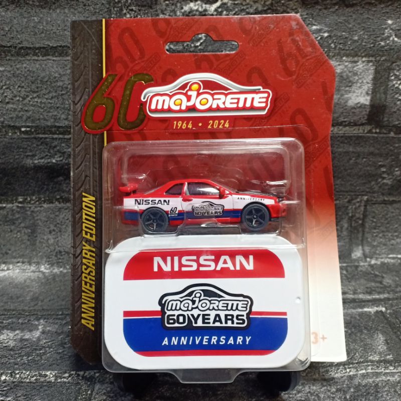 Majorette Nissan Skyline GT-R R34 Anniversary Edition Original SNI