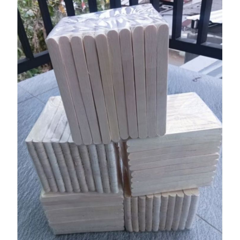 500 PCS STIK ICE CREAM POLOS - 250 STIK SABLON - STIK ICE CREAM / STIK KERAJINAN DAN PRAKARYA / STIK