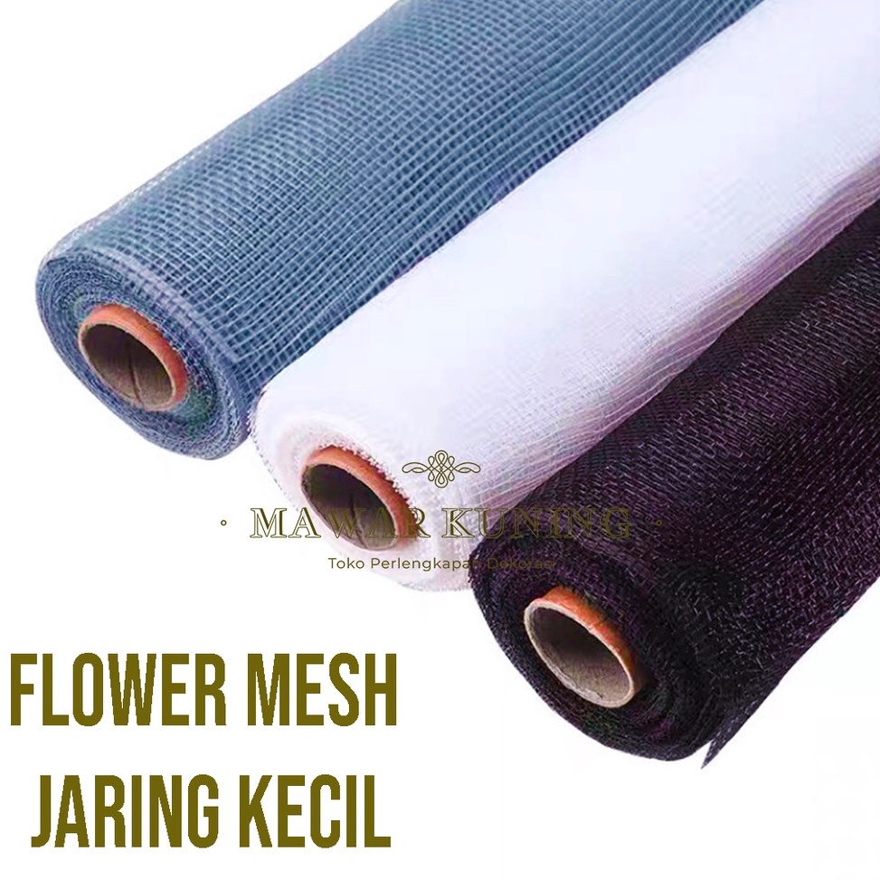 

Update Merakyat 53 CM x 9 METER Flower Mesh Jaring Kecil Polynet Wrapping Flower Mesh Jaring Kotak Kecil