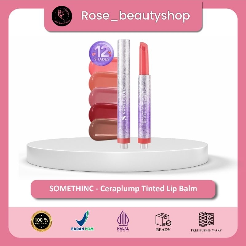 SOMETHINC Lip Balm Ceraplump Tinted Lip Balm SPF25 PA++++ - Lip Balm Somethinc