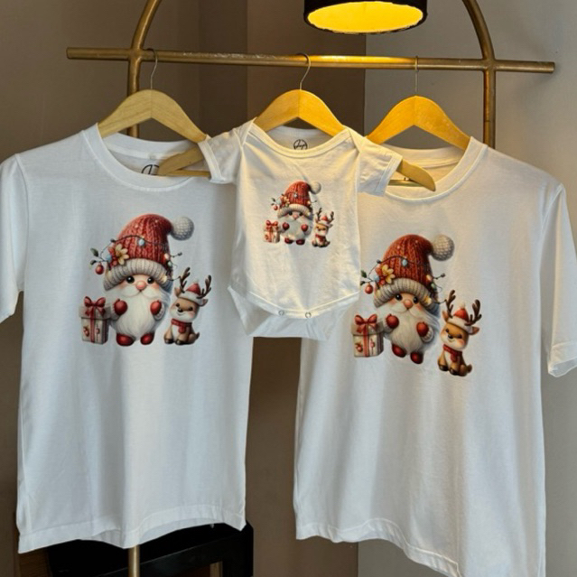 Kaos Natal Couple Keluarga Kaos Natal Kaos Couple Kaos Unisex Pria Wanita Kaos Natal Kaos Natal 2024