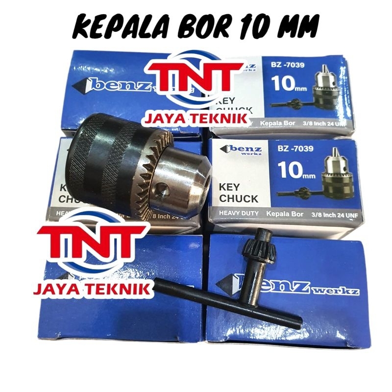 BENZ KEPALA MESIN BOR 10MM & 13MM / DRILL CHUCK BOR 10MM DAN 13MM BENZ