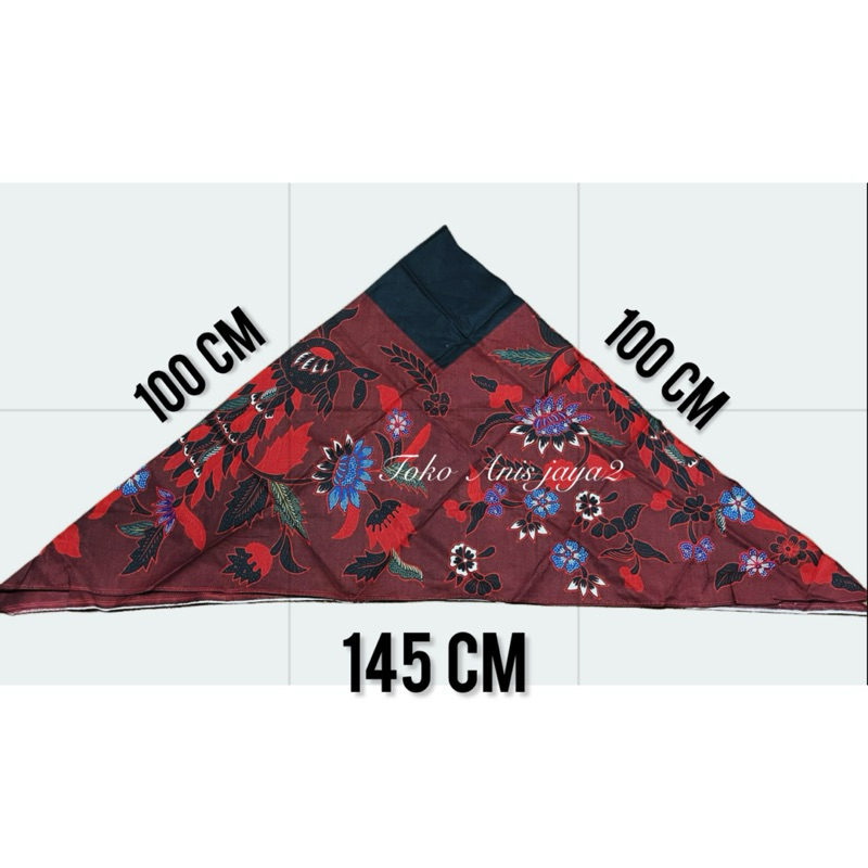 SLAYER SEGITIGA KHAS MADURA BATIK HALUS MADURA