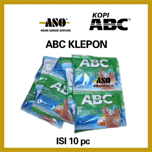 

KOPI ABC KLEPON 25gr RENCENG ( ISI 10 )