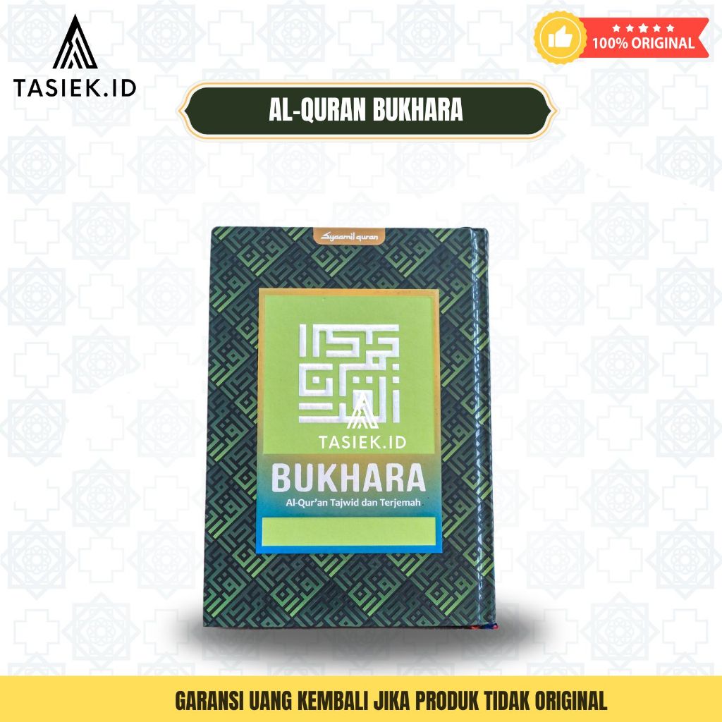 AL-QURAN BUKHARA B6 HC CLASSIC AL QUR'AN TAJWID DAN TERJEMAH DILENGKAPI HADITS TENTANG AL-QUR'AN DAN