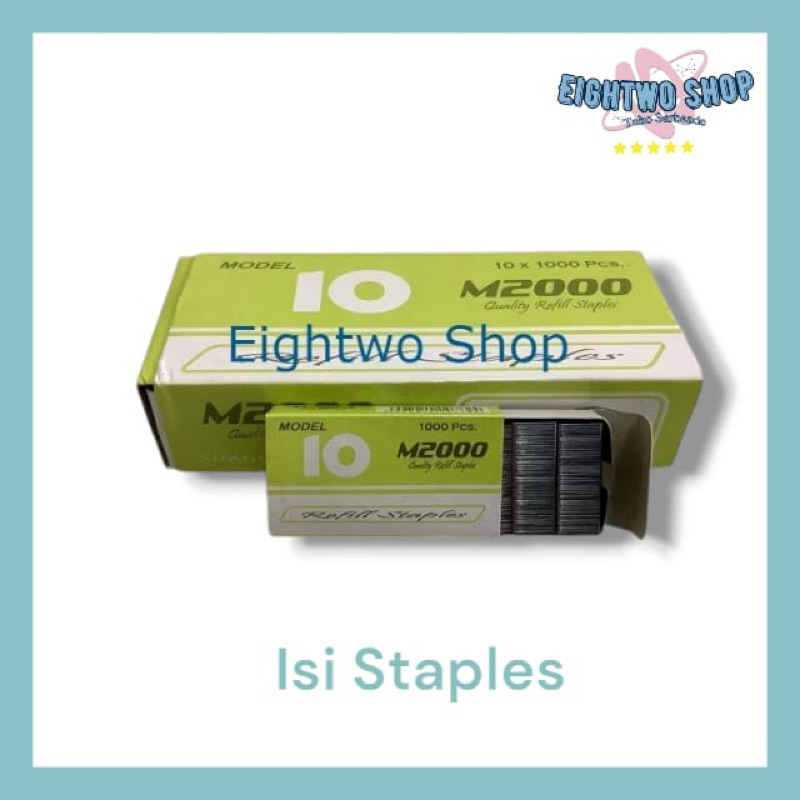 

Isi Ulang Staples Murah 1000pcs M2000