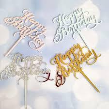1 PCS / SATUAN - ANEKA TOPPER KUE TART / CAKE TART UCAPAN HAPPY BIRTHDAY / BARAKALLAH FII UMRIK / HA
