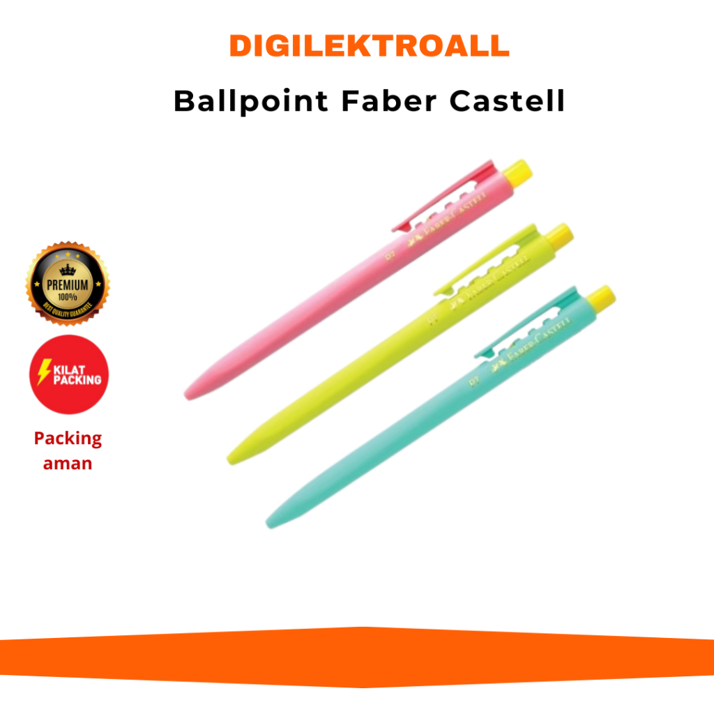 

Faber-Castell Ballpoint Pen P7 Pastel 0,7 Black Ink