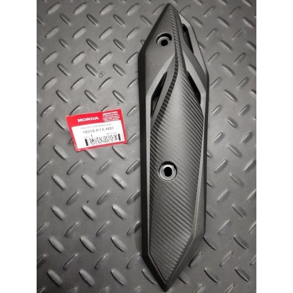 TUTUP KNALPOT HONDA BEAT LED ORIGINAL AHM